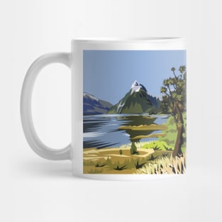 Mitre Peak, MIlford Sound, NZ Mug